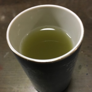 抹茶パウダー入り緑茶